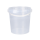 Eimer 1 Liter rund transparent lebensmittelecht luftdicht