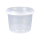 Eimer 1,5 Liter rund transparent lebensmittelecht luftdicht