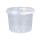 Eimer 1,5 Liter rund transparent lebensmittelecht luftdicht