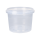 Eimer 1,5 Liter rund transparent lebensmittelecht luftdicht