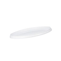 Plastic lid for 3 liter bucket, PP, round, food-safe, White