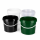Bucket with plastic handle, PP, round, 5,5 liters, food-safe