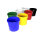 Bucket with ergonomic handle, PP, round, 10 liters, food-safe