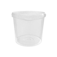 Bucket with ergonomic handle, PP, round, 10 liters,...