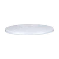 Plastic lid for 10 liter bucket, PP, round, food-safe, Transparent