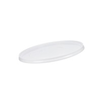 Plastic lid for 10 liter bucket, PP, round, food-safe, White