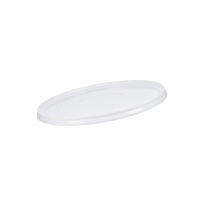Plastic lid for 10 liter bucket, PP, round, food-safe, White