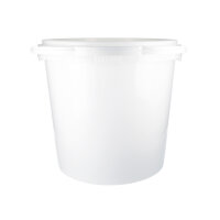 Bucket with ergonomic handle, PP, round, 20 liters,...