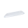Plastic lid for 8.8 liter bucket, PP, square, food-safe, Transparent