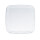 Plastic lid for 8.8 liter bucket, PP, square, food-safe , White