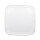 Plastic lid for 10.08 liter bucket, PP, square, food-safe, White