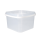 Eimer Eckig 3 Liter Lebensmittelecht Transparent