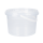 Eimer rund 2 Liter rund transparent lebensmittelecht luftdicht
