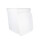 Plastic bucket with lid, PP, square, 10. 8 liters, food safe White