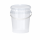 Eimer mit Deckel 1 Liter rund transparent lebensmittelecht luftdicht