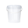 Eimer mit Deckel 1 Liter rund transparent lebensmittelecht luftdicht