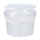 Eimer mit Deckel 3 Liter rund transparent lebensmittelecht luftdicht