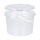 Eimer mit Deckel 2 Liter rund transparent lebensmittelecht luftdicht