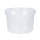 Eimer mit Deckel 2 Liter rund transparent lebensmittelecht luftdicht