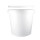 Plastic bucket with lid, ergonomic handle, PP, round, 20 liters, food-safe White