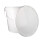 Plastic bucket with lid, ergonomic handle, PP, round, 20 liters, food-safe White