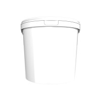 Bucket with ergonomic handle, PP, round, 10 liters,...