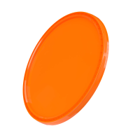 Eimer mit Deckel orange 16 Liter rund lebensmittelecht luftdicht