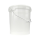 Eimer mit Deckel transparent 16 Liter rund lebensmittelecht luftdicht