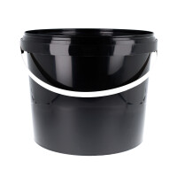 Bucket with plastic handle, PP, round, 4 liters,...