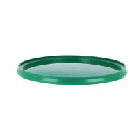 Plastic lid for 5.5 liter bucket, PP, round, food-safe, Green