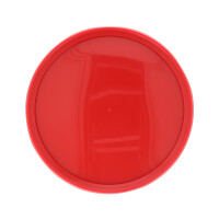 Plastic lid for 5.5 liter bucket, PP, round, food-safe, Red