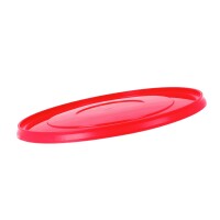 Plastic lid for 10 liter bucket, PP, round, food-safe, Red