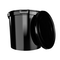 Bucket with ergonomic handle, PP, round, 10 liters,...