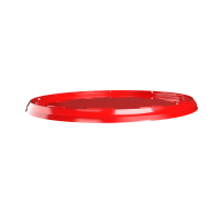 Plastic lid for 30 liter bucket, PP, round, food-safe Red