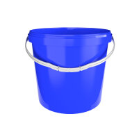 Bucket with ergonomic handle, PP, round, 10 liters,...