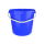Bucket with ergonomic handle, PP, round, 10 liters, food-safe