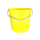 Bucket with ergonomic handle, PP, round, 10 liters, food-safe