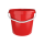 Bucket with ergonomic handle, PP, round, 10 liters, food-safe