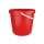 Bucket with ergonomic handle, PP, round, 10 liters, food-safe
