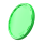Plastic lid for 30 liter bucket, PP, round, food-safe Green