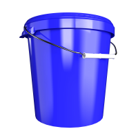 Eimer mit Deckel 30 Liter Hobbock lebensmittelecht luftdicht Blau