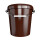 Bucket with metal handle, PP, round, 31.5 liters, food-safe