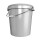 Bucket with metal handle, PP, round, 31.5 liters, food-safe