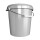 Bucket with metal handle, PP, round, 31.5 liters, food-safe