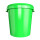 Bucket with metal handle, PP, round, 31.5 liters, food-safe