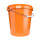 Bucket with metal handle, PP, round, 31.5 liters, food-safe