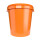 Bucket with metal handle, PP, round, 31.5 liters, food-safe