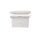 Kunststoffbox mit Deckel eckig 5 Liter Transparent
