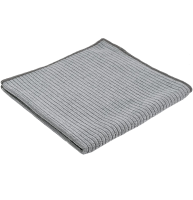 5x Microfiber Cloth Antibacterial Permanent 40x40cm, Grey...