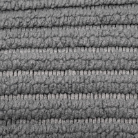 5x Microfiber Cloth Antibacterial Permanent 40x40cm, Grey 340 GSM